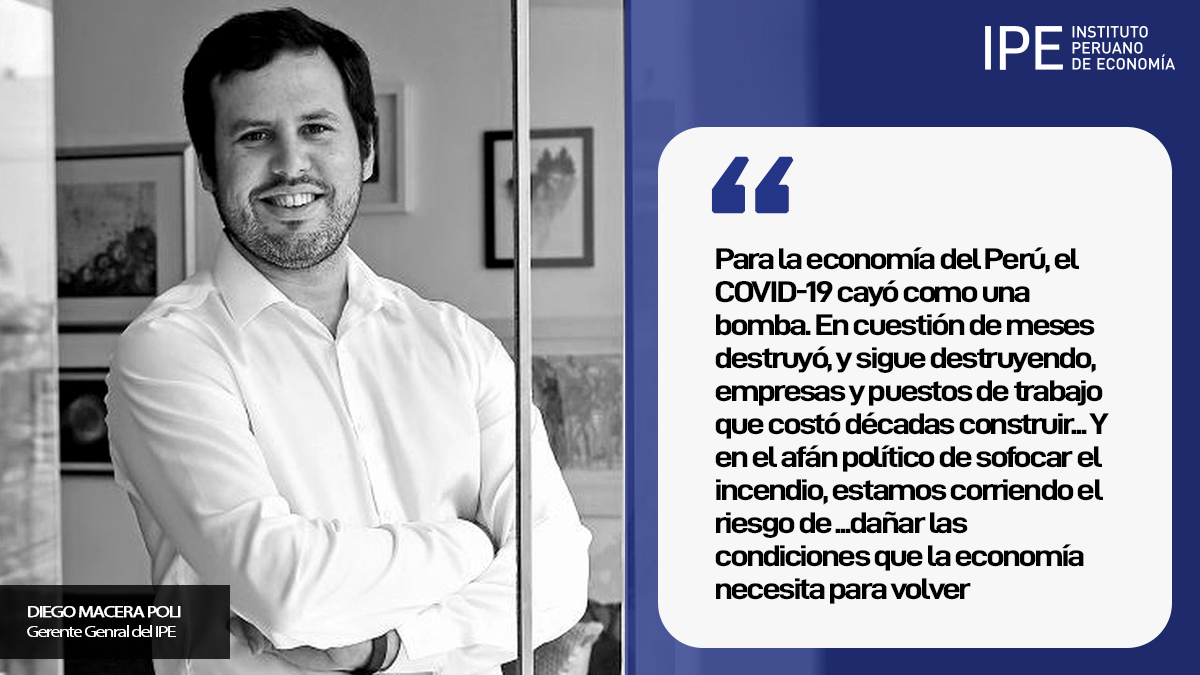 economía, Diego Macera Poli, Covid-19, Perú