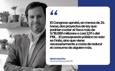 presupuesto, Diego Macera, economía, Congreso, Perú