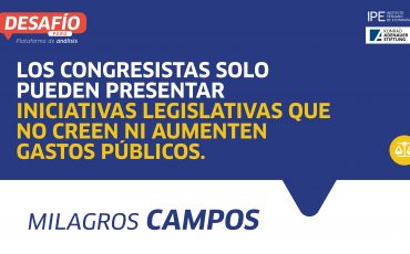 legislación, instituciones, Milagros Campos, desafío Perú