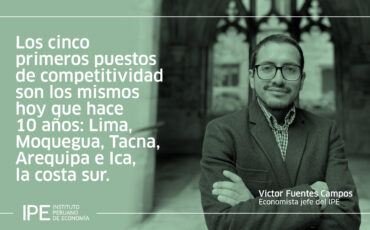 competitividad, Victor Fuentes, incore, índice de competitividad regional, Perú