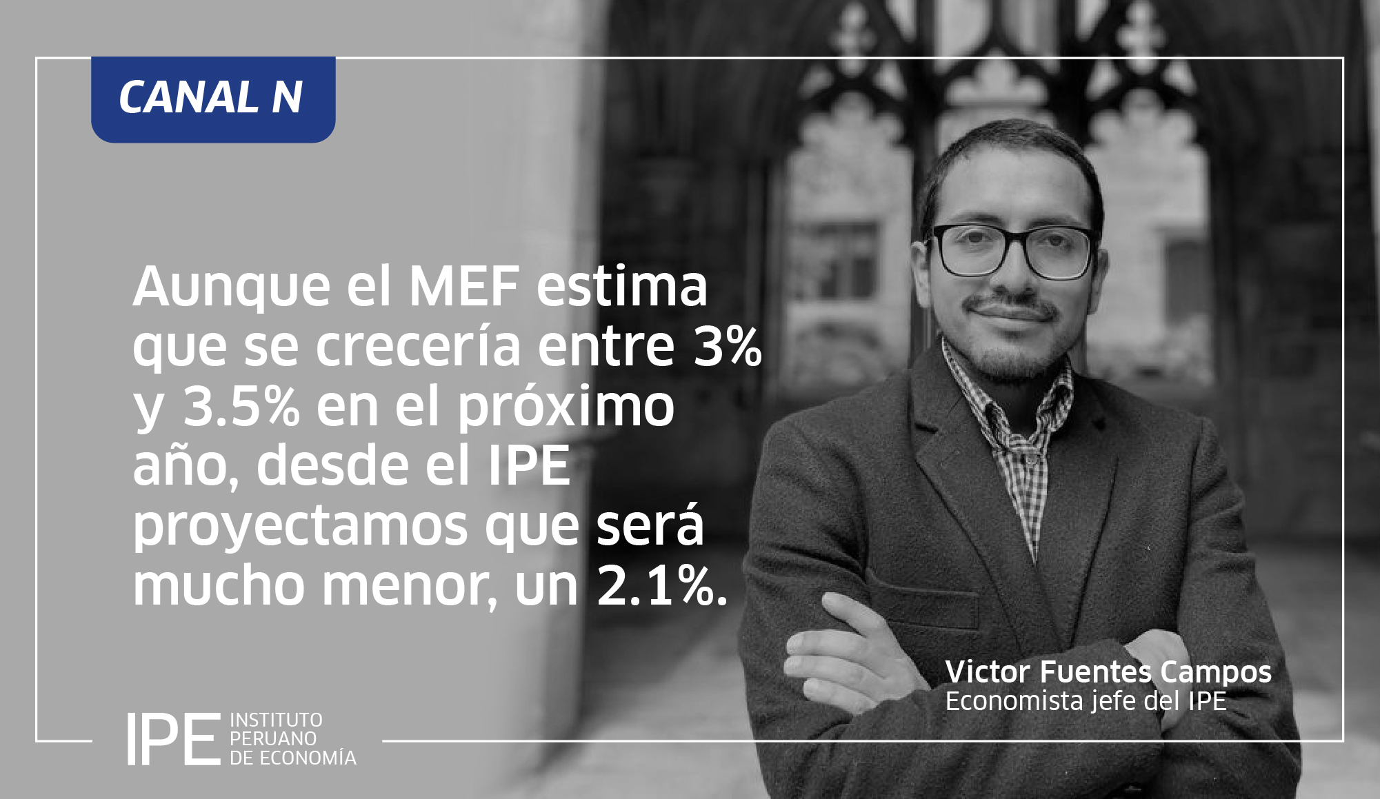 Economía peruana, Inversión pública, inversión privada, economía, Víctor Fuentes