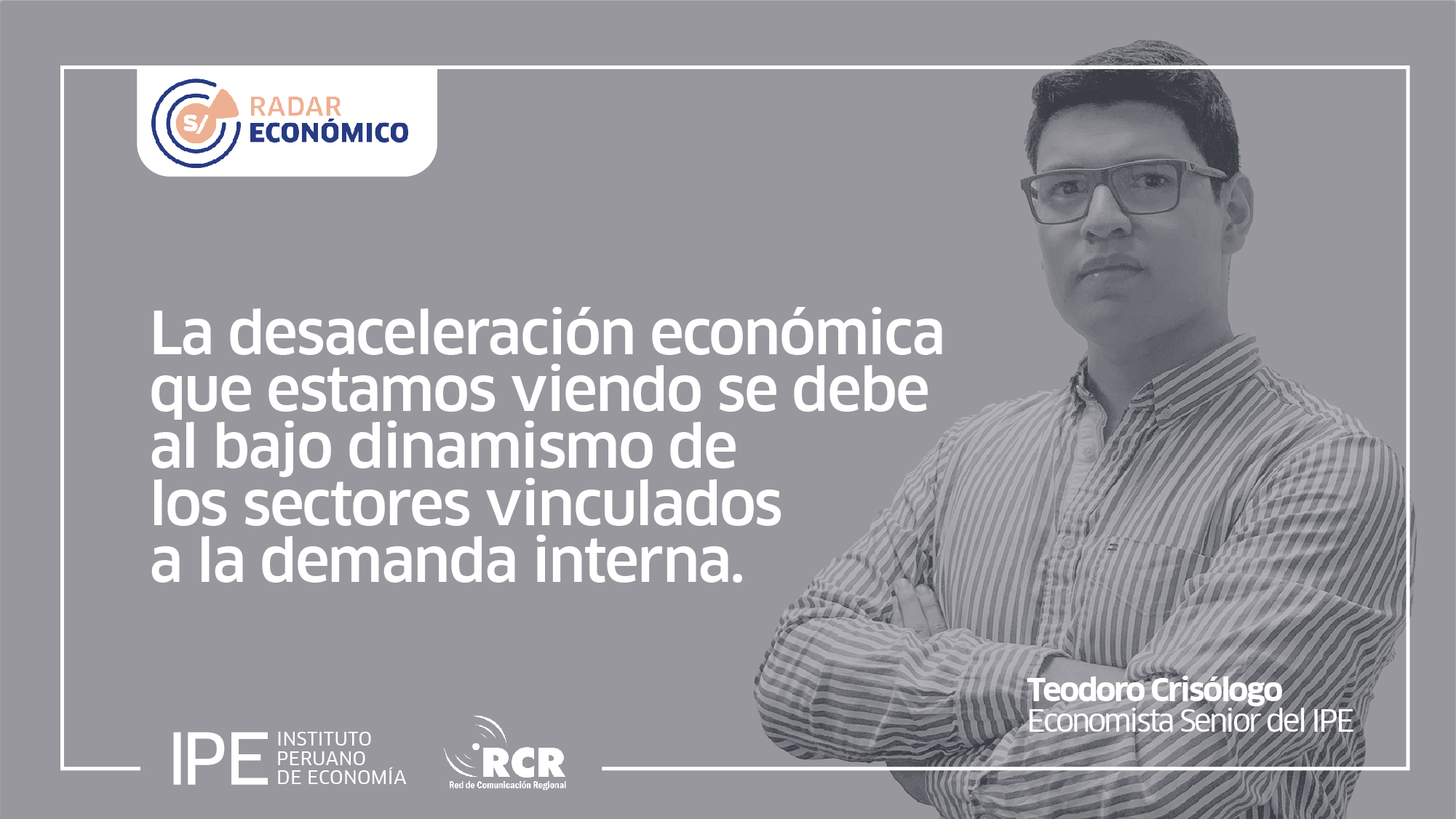 Economía peruana Teodoro Crisólogo