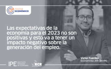 Economía peruana, Víctor Fuentes, inversión privada, crecimiento