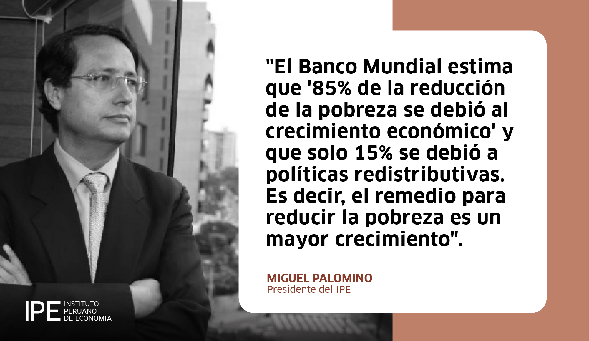 pobres, pobreza, Miguel Palomino, Banco Mundial
