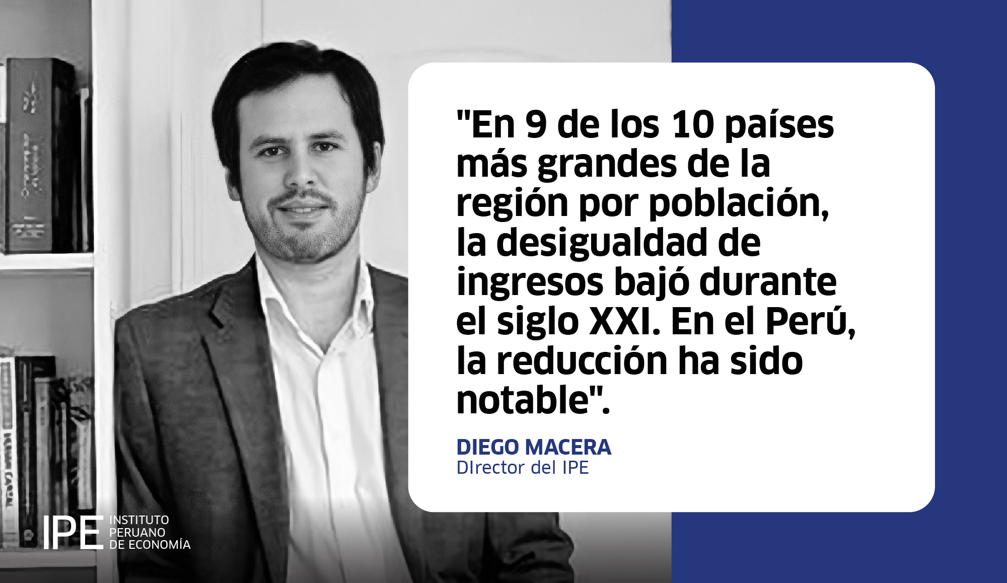 desigualdad, Diego Macera, crecimiento, economía, Perú, opinión