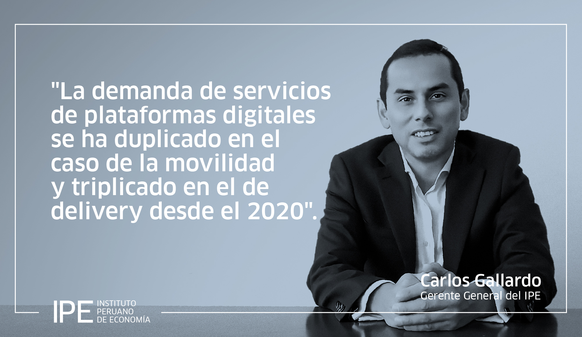 plataformas digitales, Carlos Gallardo, entrevista
